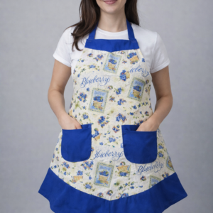 Blueberry Apron with Pockets